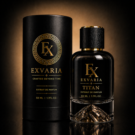 TITAN by EXVARIA — 50ml Extrait de Parfum bottle