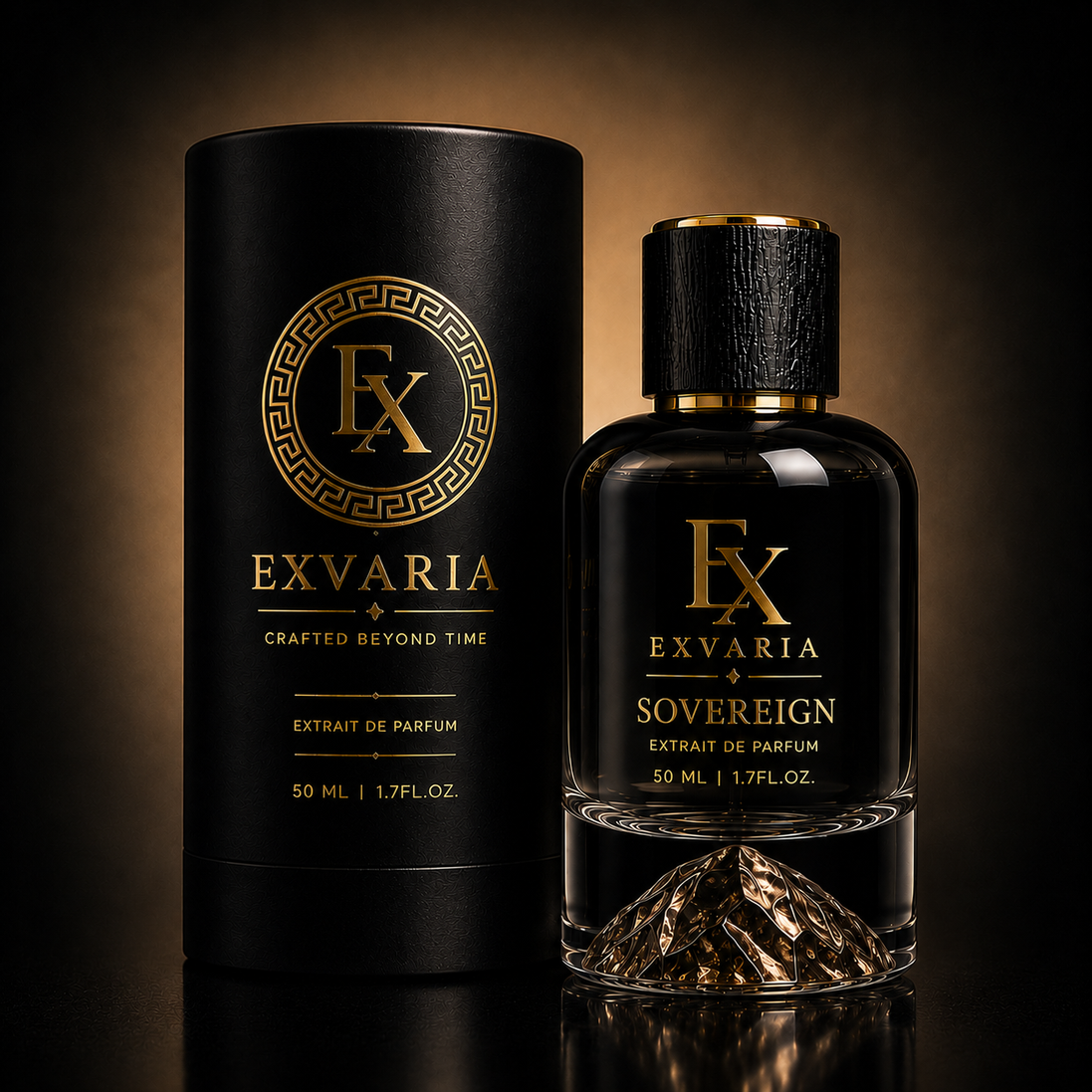 SOVEREIGN by EXVARIA — 50ml Extrait de Parfum bottle
